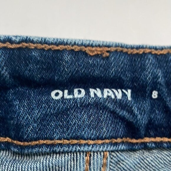 Old Navy High Waisted Button Fly Curvy OG Jeans Size 8 - Picture 7 of 9